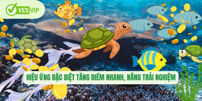 Hiệu ứng đặc biệt tăng điểm nhanh, nâng trải nghiệm 